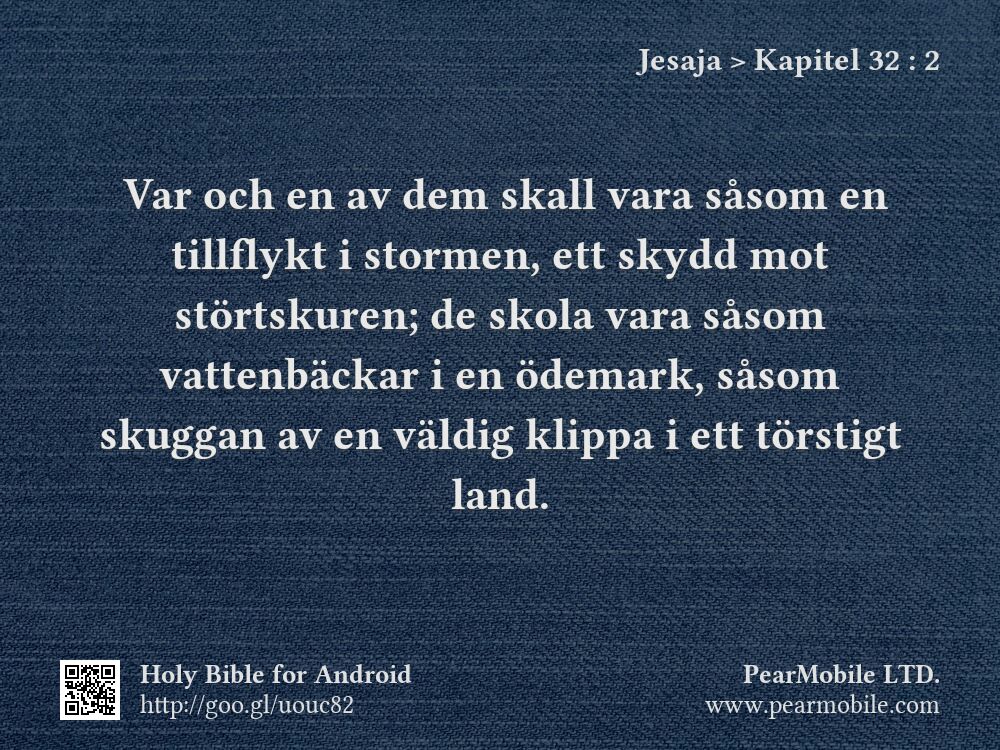 Jesaja, Kapitel 32:2